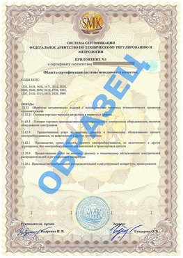 Приложение 1 Черниговка Сертификат ГОСТ РВ 0015-002